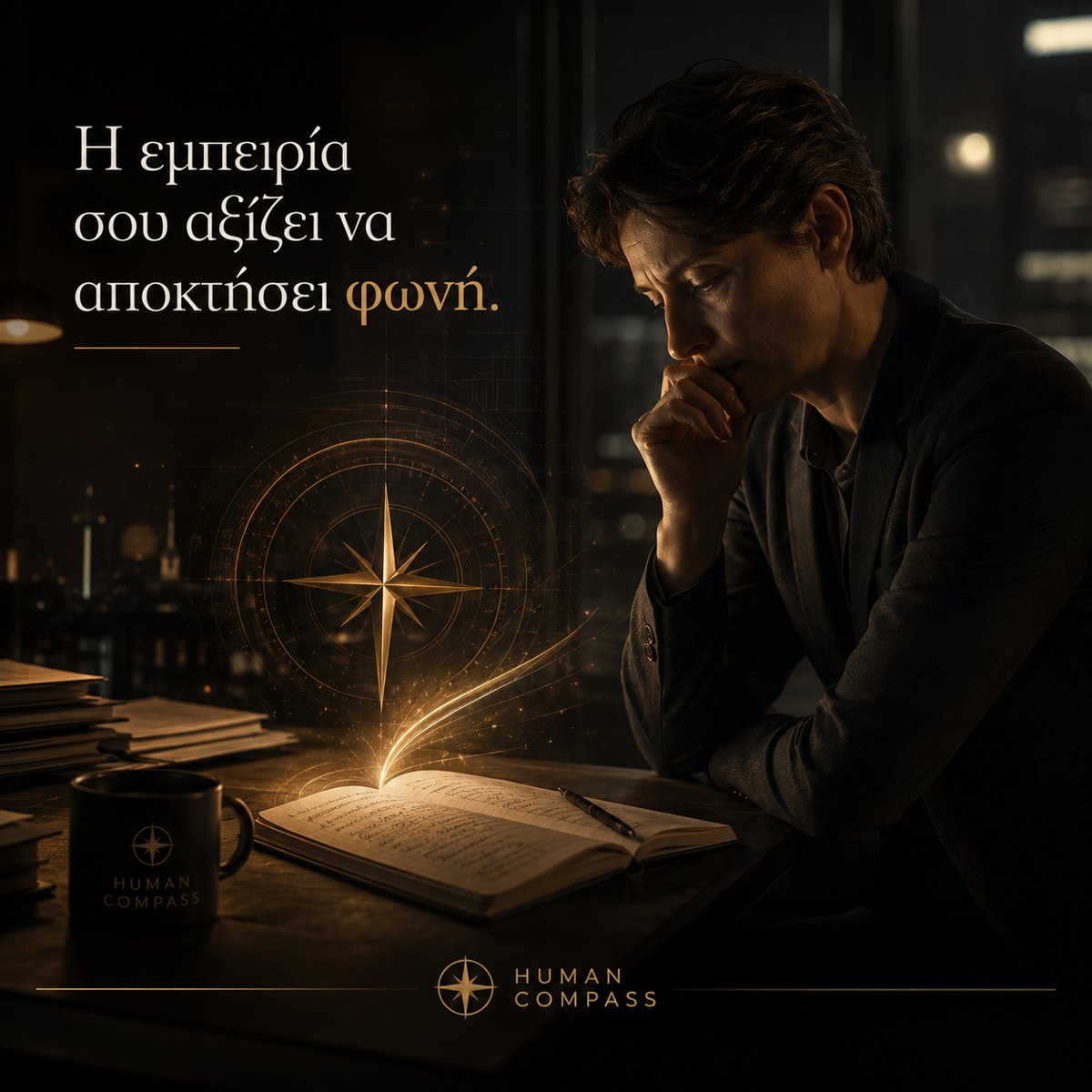 Human Compass, η εμπειρία σου αξίζει να αποκτήσει φωνή